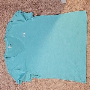 Under Armour heat gear green tee